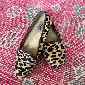 Ugg leopard print flats